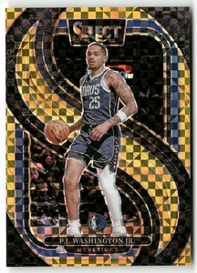 2024-25 Panini NBA Select No. 154 PJ Washington Jr. Gold Prizm 7/10 - Bild 1 von 2