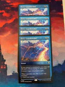 MTG Commander Masters Feroce Guardia Foglio Inciso x 1 - Foto 1 di 1