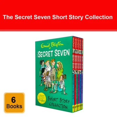 Enid Blyton The Secret Seven Short Story Collection 6 Books Box Set |RRP: £35.94 - Image 1 of 2
