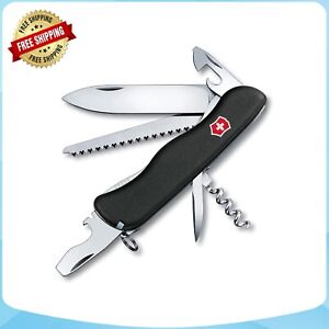 Victorinox ‎0.8363.3 Forester Swiss Army Knife, Black