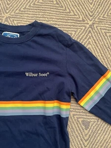 Wilbur Soot OS 1.2 Long Sleeve Knit Shirt - Rainbow/Blue - Small - Picture 1 of 4