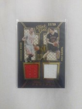 /99 ROSE GASOL 2015-16 Panini BLACK GOLD Pick Roll NBA Basketball #3 Jersey BULLS