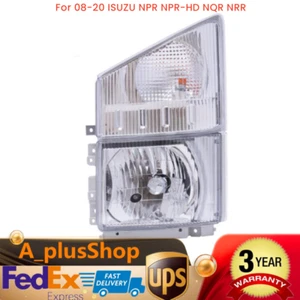 Faro izquierdo y lámpara de esquina de alta calidad para ISUZU NPR NPRHD NQR NRR 2008-2020 - Imagen 1 de 13