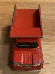 Vintage Lesney Matchbox #48 Dodge Dumper Truck 1967 Red England - Picture 1 of 9