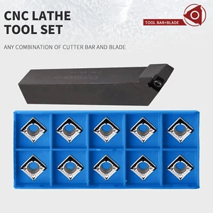 SSBCR 2020K09 20mm CNC Lathe External Turning Tool Holder +10Pcs SCGT09T308 - Picture 1 of 2