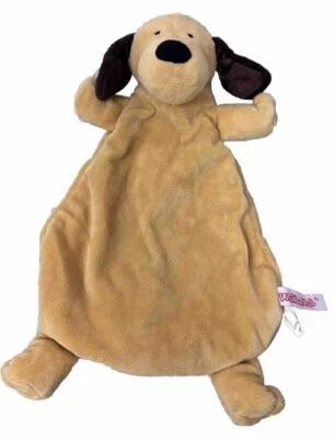 Manta de seguridad WubbaNub marrón tostado cachorro perro bebé cola de sonajero amorosa redondeada Foto 1 de 4