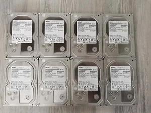 8x Festplatten 3TB HDD SATA 7200 3,5" (8x HGST) Hitachi - Bild 1 von 10