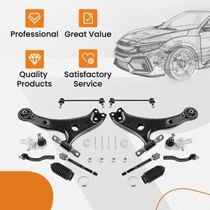 Kit de suspensión de 14 piezas brazo de control inferior delantero para Toyota Camry 2007-2011 - Imagen 1 de 11