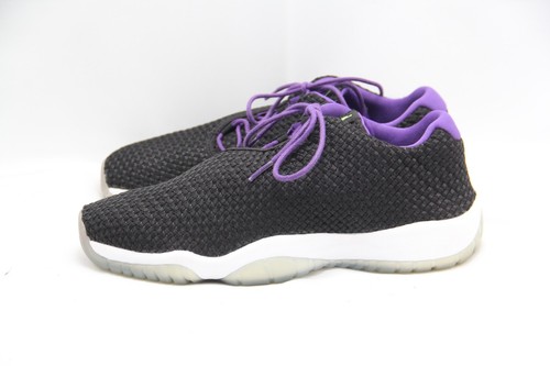 Nike Air Jordan Future scarpe basse giovani unisex 7 5 anni nero viola sneakers stringate