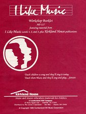I Like Music カークランド ハウス 1989 カンバーランド ヒル ワークショップ ブックレット AD 117