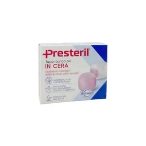 PRESTERIL Tappi Auricolare In Cera Adattabili al Tuo Orecchio 20 Pezzi - Foto 1 di 1