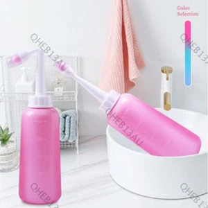 Portable Bidet Sprayer Bottle Hand Held shower head Nozzle ass Cleaner 20H - Picture 1 of 10