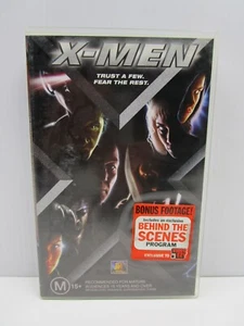 X-Men, VHS Tape, Vintage Video, Movie, M, 2000 - Foto 1 di 4
