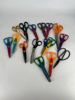 Fiskars & More Scrapbooking Scissors Paper Edger Decorative Edge Craft Lot 16 - Image 1 of 4