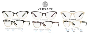 Versace VE1233Q Eyeglass Frames (Multiple Colors) 100% Authentic & New - Picture 1 of 19