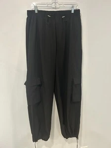 Athleta Chelsea Utility Cargo Jogger Damen schwarz Pull On Hose Gr. 2 - Bild 1 von 9