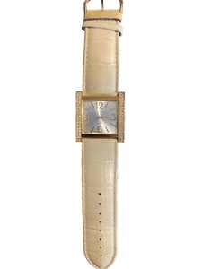 Women's Watch Jewelry Joan Rivers Classics V377 Yellow Gold Silver Tones 6.5" -  - Picture 1 of 4