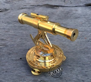 De colección nivel de tránsito-sondeo-brújula-telescopio-alidade-brújulas-instrumento - Imagen 1 de 8