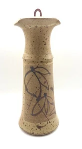 Decantador de cerámica vintage de cerámica de arte de estudio hecho a mano firmada por DEBRA PADGETT - Imagen 1 de 5