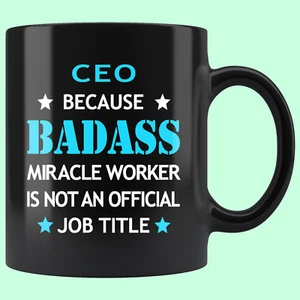 Web Software Developer CEO Programmer Birthday Mug Badass Christmas Cool Gift - Picture 1 of 9