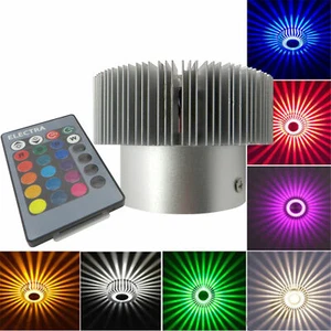 Effekt RGB 3W LED Wandleuchte Spiralen Beleuchtung Flurlampe Innenlampe - Bild 1 von 5