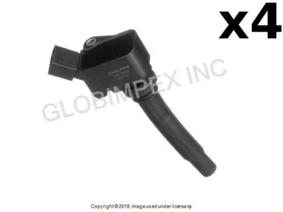 VOLKSWAGEN (2014-2015) Ignition Coil (4 PCS) DELPHI TECHNOLOGIES + WARRANTY - Image 1 of 4