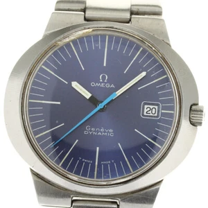 Reloj para hombre OMEGA Geneve Dynamic Date esfera azul cuerda manual_821296 - Imagen 1 de 6