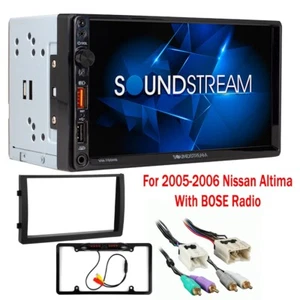For 2005-2006 Nissan Altima W/Bose Radio| 7" Receiver w/ Phone-Link Mirroring - Picture 1 of 8
