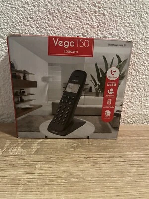 Logicom Vega 150 DECT, GAP-Technologie BIS-Taste Schwarz - Bild 1 von 3