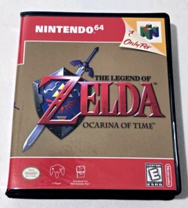 The Legend of Zelda Ocarina of Time CASE ONLY Nintendo 64 N64 Box ANY 4+ 20% OFF - Picture 1 of 5