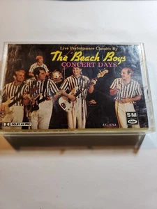 THE BEACH BOYS -CONCERT DAYS - Cassette -1988 VG+/EX CS16 - Picture 1 of 2