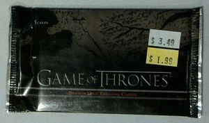 Paquetes de refuerzo individuales de tarjetas coleccionables de Game of Thrones 2012 de Rittenhouse temporada 1 - Imagen 1 de 3