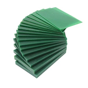 Cera da intaglio spessore diverso 15 pezzi verde creazione gioielli incisione gioiellieri - Foto 1 di 7