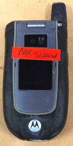 Motorola Tundra VA76r - Black and Gray ( AT&T ) Very Rare Cellular Flip Phone - Picture 1 of 3