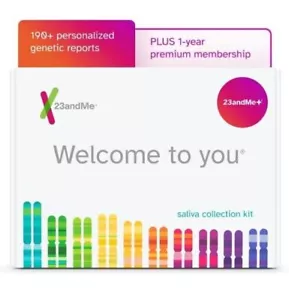 Paquete de membresía premium 23andMe+ - Kit de ADN con información genética personal - Imagen 1 de 5