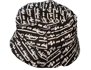 Cash On Delivery Patterned Bucket Hat S/M - Picture 1 of 2