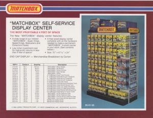 Matchbox boletín publicitario ""Self-Service Profit Center 1980" como nuevo - Imagen 1 de 1