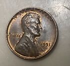 1951 No Mm /lincoln Wheat Cent Penny/ddo/ Also Struck Through / Very Nice Coin