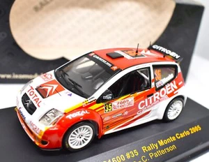 Modellino auto rally scala 1:43 Citroen C2 S1600 IXO diecast modellismo statico - Foto 1 di 3