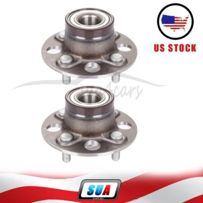 Set of 2 For Honda Fits Insight 2010-2014 Rear Wheel Hub Bearings And Assembly Foto 1 de 4