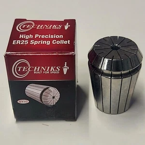 Colletto di precisione 3,5 mm ER25 - .0002" T.I.R Techniks 04225-03.5 - Foto 1 di 2
