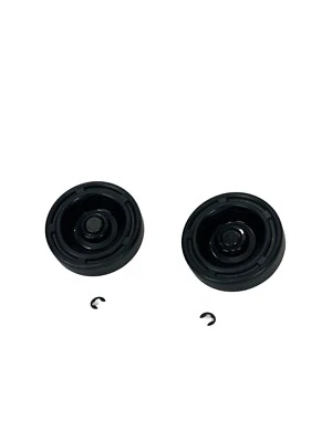 BISSELL 3198A CleanView Swivel Vacuum Cleaner * Replacement Wheel Set W/Pins * - Image 1 of 4