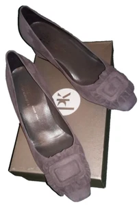 PETER KAISER Bora Grey Suede Court Shoes UK Size 7 BNIB - Picture 1 of 5