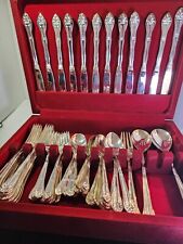 Studio Silversmiths Silver Plated Flatware for 12
