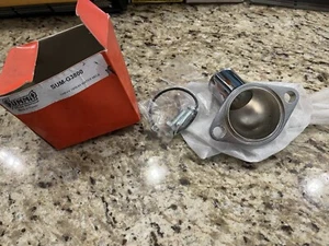 Summit Racing Water Neck Chevy 1955–64 Chrome Thermostat Housing SUM-G3800 NIB - Picture 1 of 9