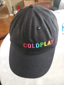 Coldplay Music Of The Spheres Sombrero Negro Las Vegas Gira de Conciertos Banda Raro - Imagen 1 de 9