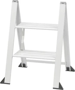 Wibe Viking Midi Step Ladder White - Picture 1 of 4