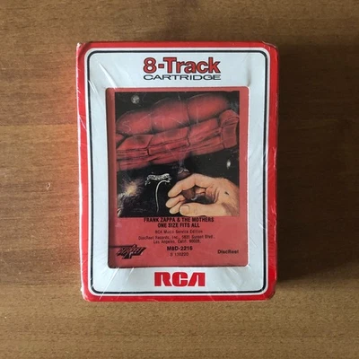 # Frank Zappa - ONE SIZE FITS ALL - 8-Track US 1975 [Sealed] (D) MC-2 - Immagine 1 di 2