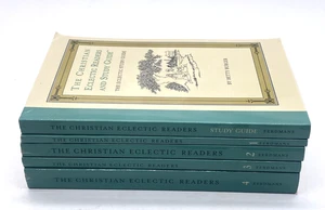 Christian ECLECTIC READERS McGuffey 1 2 3 4 Study Guide 5-Vol Set Burger Revised - Picture 1 of 5