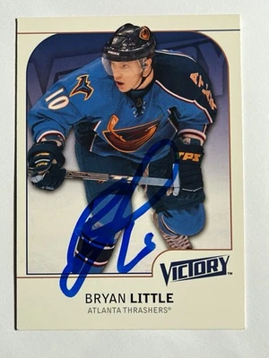 Bryan Little - Signed 2009-10 Upper Deck Victory Card #6 Autograph - Image 1 of 2